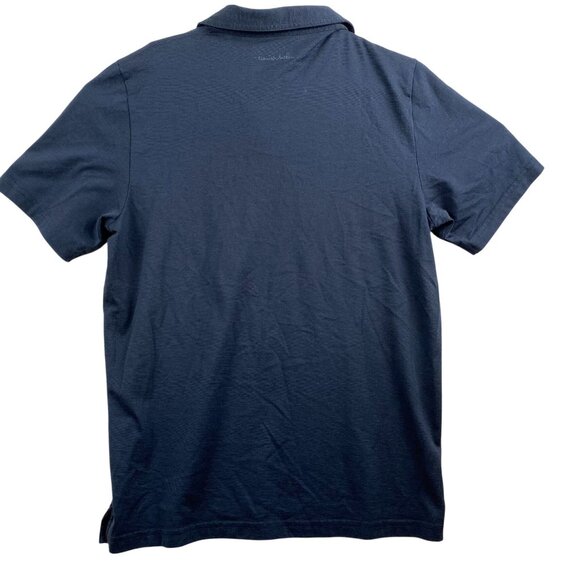 Travis Mathew Men's XL Polo Shirt Navy Blue Cotton Poly Blend - Picture 2 of 11